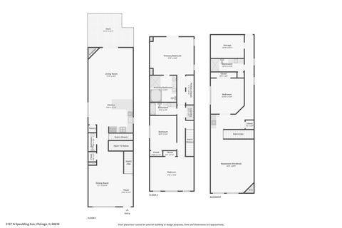 Tiny photo for 3137 N Spaulding Avenue, Chicago, IL 60618 (MLS # 12543663)