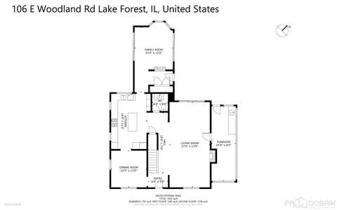 Tiny photo for 106 E Woodland Road, Lake Forest, IL 60045 (MLS # 12710028)