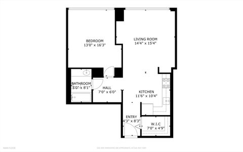 Tiny photo for 405 N Wabash Avenue #1608, Chicago, IL 60611 (MLS # 12501050)