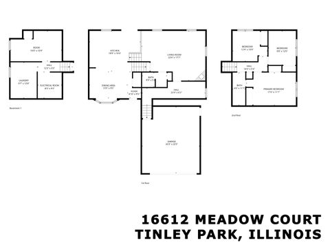 Tiny photo for 16612 Meadow Court, Tinley Park, IL 60477 (MLS # 12635058)