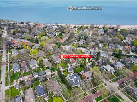 Tiny photo for 610 Forest Avenue, Wilmette, IL 60091 (MLS # 12605862)