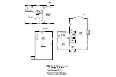 Tiny photo for 5832 N Kenton Avenue, Chicago, IL 60646 (MLS # 12490165)