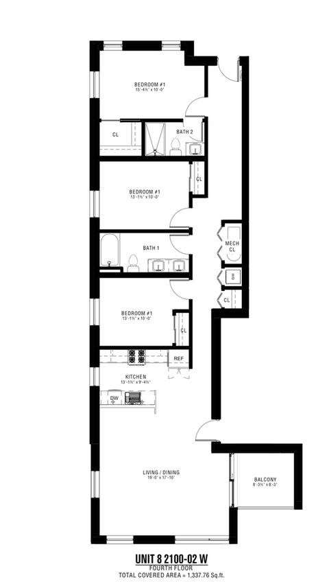 Tiny photo for 2100 W 18TH Place #402, Chicago, IL 60608 (MLS # 12480370)