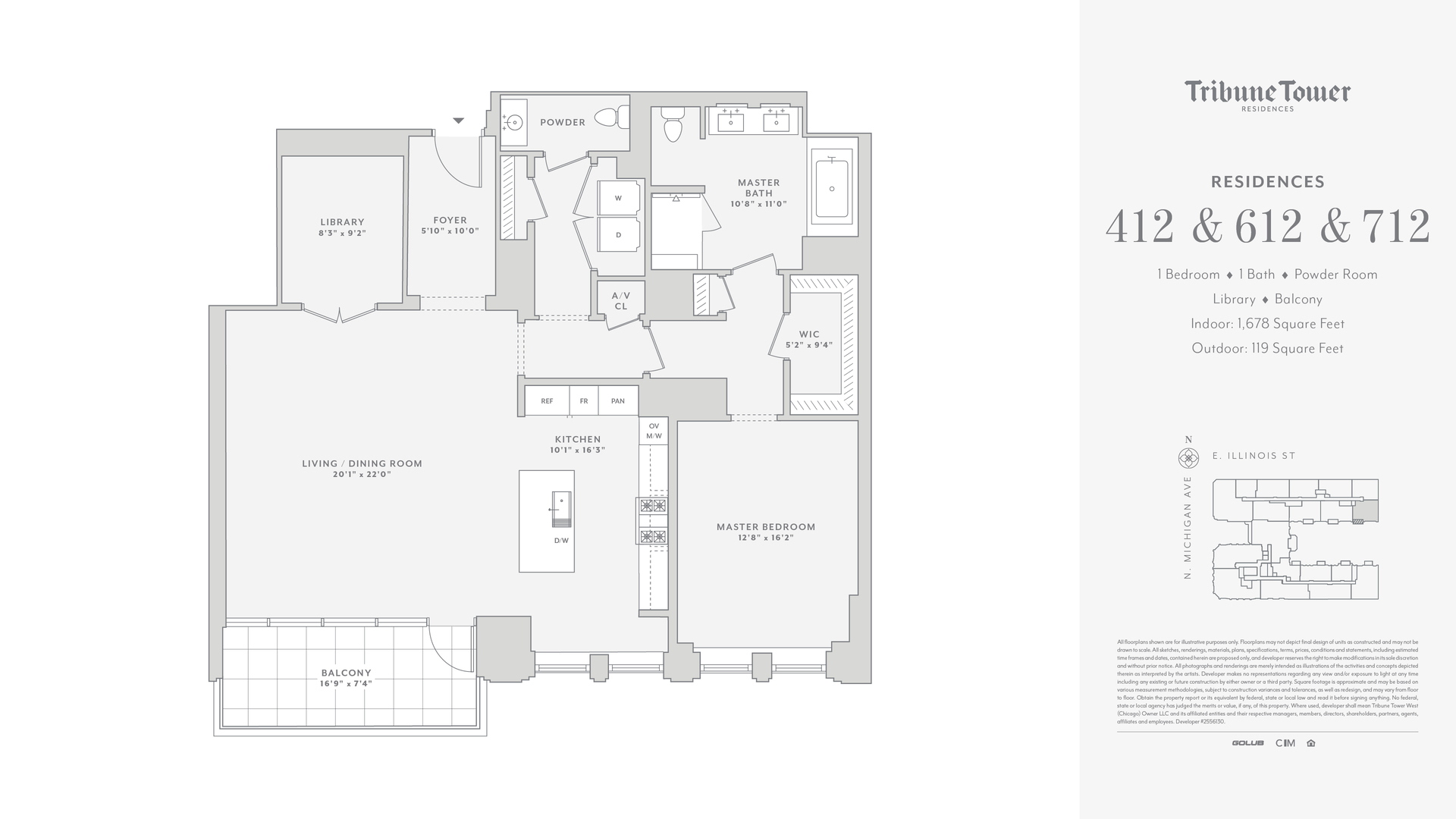 435 N Michigan Avenue 412