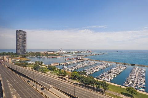 Tiny photo for 155 N HARBOR Drive #1508, Chicago, IL 60601 (MLS # 12470289)