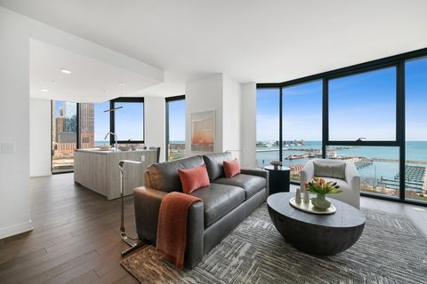 Tiny photo for 211 N Harbor Drive #2508, Chicago, IL 60601 (MLS # 12433279)