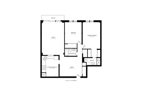 Tiny photo for 441 N Park Boulevard #4B, Glen Ellyn, IL 60137 (MLS # 12558882)