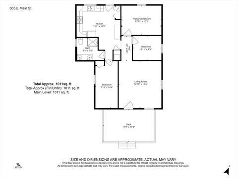 Tiny photo for 305 E Main Street, Ogden, IL 61859 (MLS # 12616520)