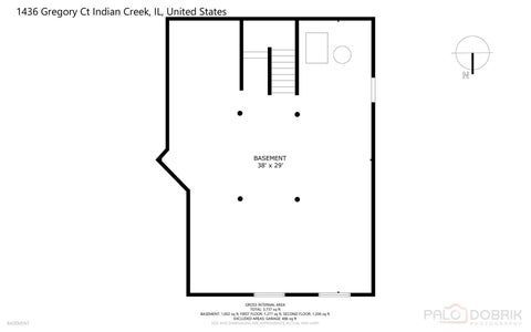 Tiny photo for 1436 Gregory Court, Indian Creek, IL 60061 (MLS # 12681047)