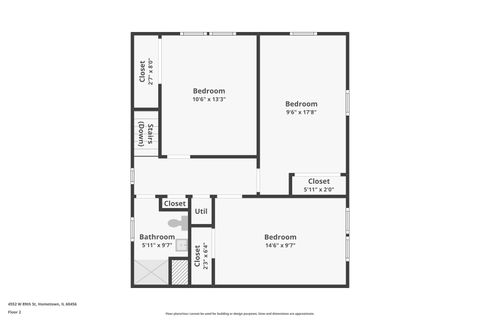 Tiny photo for 4552 W 89th Street, Hometown, IL 60456 (MLS # 12600913)