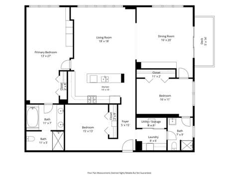 Tiny photo for 1750 N WOLCOTT Avenue #201, Chicago, IL 60622 (MLS # 12710068)