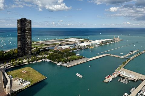 Tiny photo for 211 N Harbor Drive #4602, Chicago, IL 60601 (MLS # 12470645)