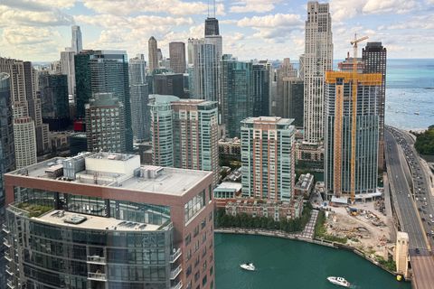 Tiny photo for 211 N Harbor Drive #4602, Chicago, IL 60601 (MLS # 12470645)
