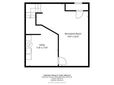 Tiny photo for 230 Raintree Court, Aurora, IL 60504 (MLS # 12796517)