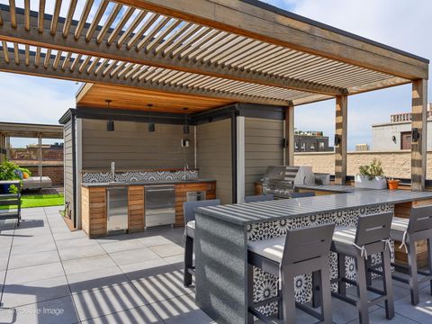 Tiny photo for 602 N May Street #3, Chicago, IL 60642 (MLS # 12499959)