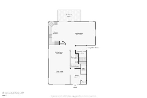 Tiny photo for 271 Fairhaven Drive, St. Charles, IL 60175 (MLS # 12756114)