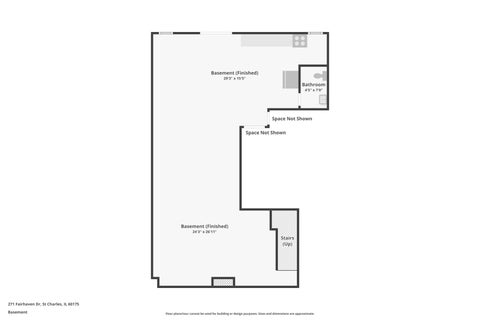 Tiny photo for 271 Fairhaven Drive, St. Charles, IL 60175 (MLS # 12756114)