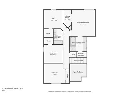 Tiny photo for 271 Fairhaven Drive, St. Charles, IL 60175 (MLS # 12756114)