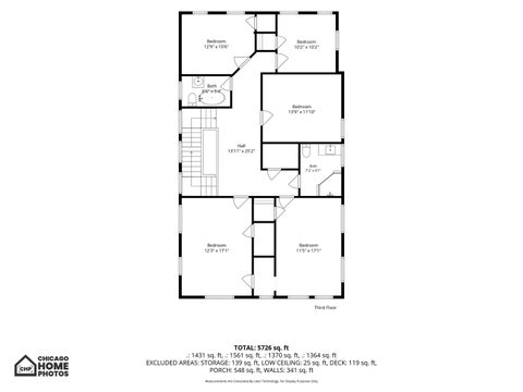Tiny photo for 4901 S Kimbark Avenue, Chicago, IL 60615 (MLS # 12702363)