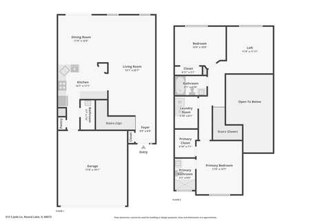 Tiny photo for 512 S Jade Lane, Round Lake, IL 60073 (MLS # 12730282)