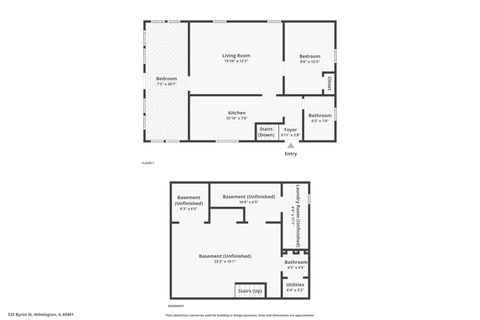 Tiny photo for 525 Byron Street, Wilmington, IL 60481 (MLS # 12530192)