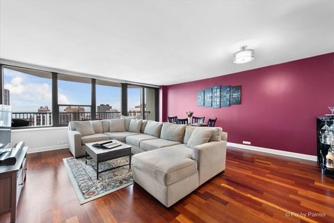 Tiny photo for 1560 N Sandburg Terrace #3206, Chicago, IL 60610 (MLS # 12592452)