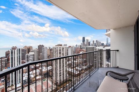 Tiny photo for 1560 N Sandburg Terrace #3206, Chicago, IL 60610 (MLS # 12592452)