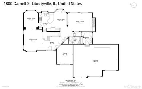 Tiny photo for 1800 Darnell Street, Libertyville, IL 60048 (MLS # 12662203)
