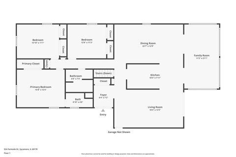 Tiny photo for 524 Parkside Drive, Sycamore, IL 60178 (MLS # 12735104)