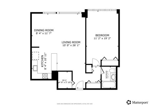 Tiny photo for 655 W Irving Park Road #5308, Chicago, IL 60613 (MLS # 12466530)