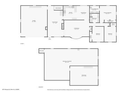 Tiny photo for 407 Ottawa Street, Morris, IL 60450 (MLS # 12607055)