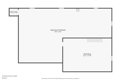 Tiny photo for 407 Ottawa Street, Morris, IL 60450 (MLS # 12607055)