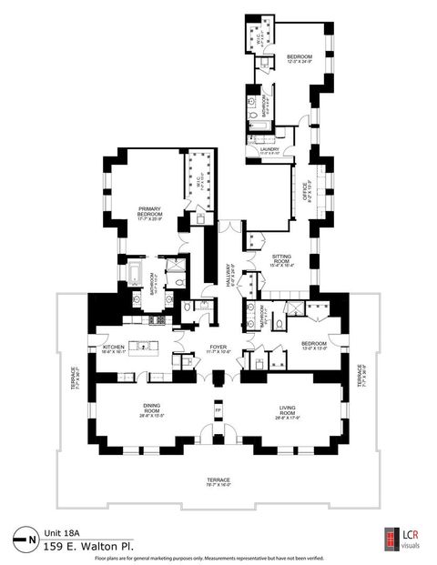 Tiny photo for 159 E WALTON Place #18A, Chicago, IL 60611 (MLS # 12438068)