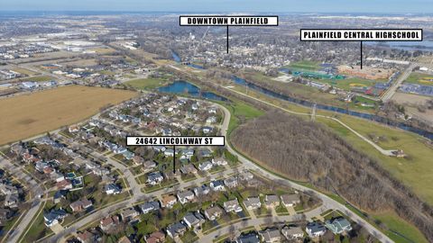 Tiny photo for 24642 Lincolnway Street, Plainfield, IL 60544 (MLS # 12569586)