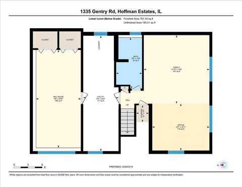 Tiny photo for 1335 Gentry Road, Hoffman Estates, IL 60169 (MLS # 12569449)