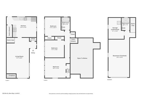 Tiny photo for 333 Elm Street, Glen Ellyn, IL 60137 (MLS # 12496305)