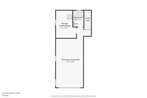 Tiny photo for 333 Elm Street, Glen Ellyn, IL 60137 (MLS # 12496305)