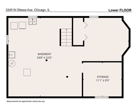 Tiny photo for 3345 N Ottawa Avenue, Chicago, IL 60634 (MLS # 12548775)