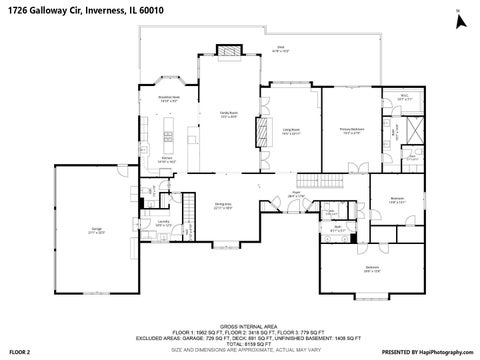Tiny photo for 1726 Galloway Circle, Inverness, IL 60010 (MLS # 12765570)