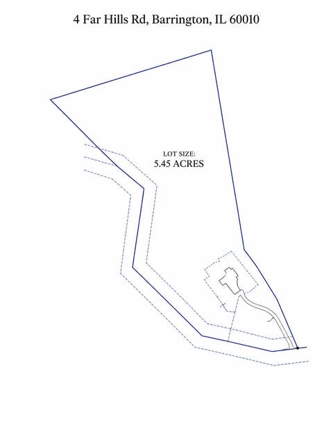 Tiny photo for 4 Far Hills Road, Barrington Hills, IL 60010 (MLS # 12711200)