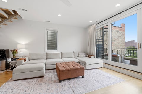 Tiny photo for 611 N Noble Street #3, Chicago, IL 60642 (MLS # 12761207)