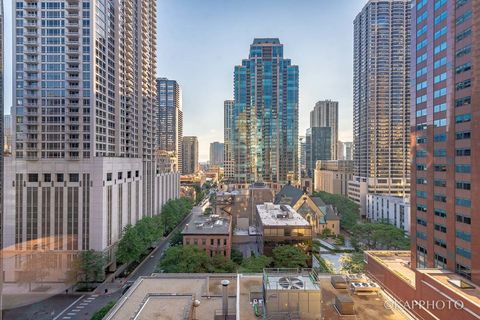 Tiny photo for 118 E Erie Street #15A, Chicago, IL 60611 (MLS # 12593271)