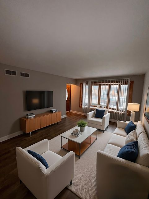 Tiny photo for 18136 Oakwood Avenue, Lansing, IL 60438 (MLS # 12597095)