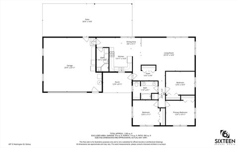 Tiny photo for 407 S Washington Street, Sidney, IL 61877 (MLS # 12505271)