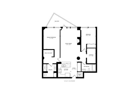Tiny photo for 1110 W 15th Street #218, Chicago, IL 60608 (MLS # 12490997)