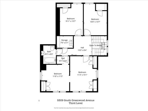 Tiny photo for 5309 S Greenwood Avenue, Chicago, IL 60615 (MLS # 12619053)