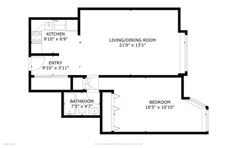 Tiny photo for 720 W Gordon Terrace #3B, Chicago, IL 60613 (MLS # 12518576)