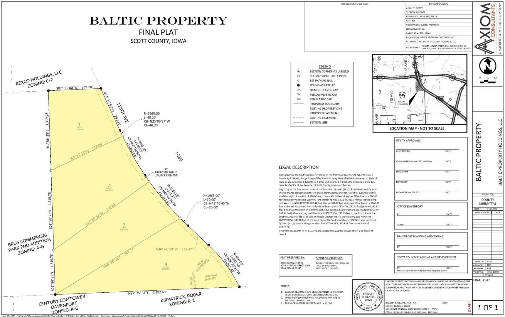 Lot 1-4 118th Avenue