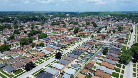 Tiny photo for 408 Bensley Avenue, Calumet City, IL 60409 (MLS # 12702819)