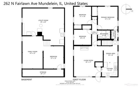 Tiny photo for 262 N Fairlawn Avenue N, Mundelein, IL 60060 (MLS # 12482186)